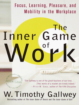 cover image of The Inner Game of Work
